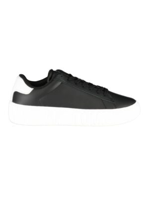 Tommy Hilfiger Black Polyethylene Men Sneaker