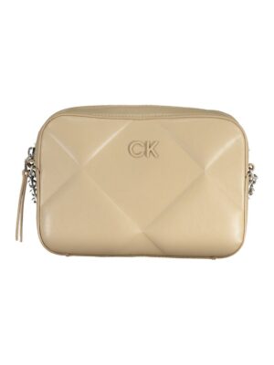 Calvin Klein Beige Polyester Handbag
