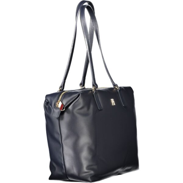 Tommy Hilfiger Blue Polyester Women Handbag - Image 3