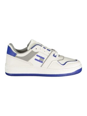 Tommy Hilfiger White Polyethylene Men Sneaker