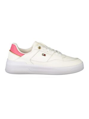 Tommy Hilfiger White Polyethylene Women Sneaker