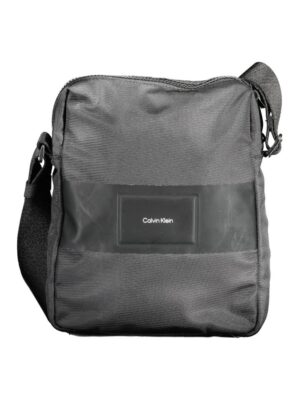 Calvin Klein Black Polyester Men Shoulder Bag