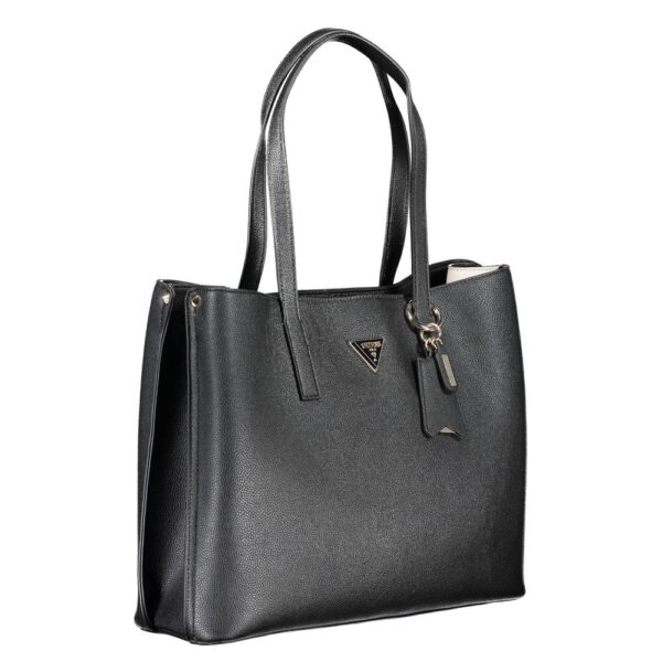 Guess Jeans Black Polyethylene Handbag - Image 3