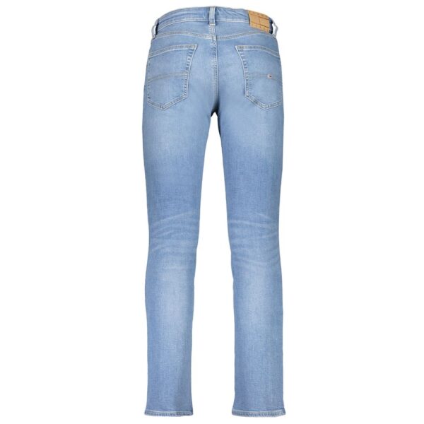 Tommy Hilfiger Light Blue Cotton Men Jeans - Image 2
