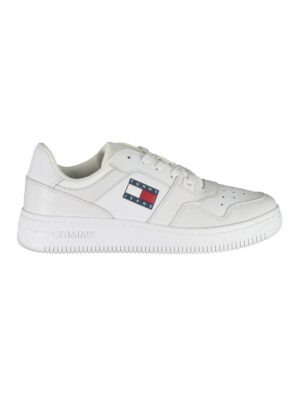 Tommy Hilfiger White Polyester Women Sneaker