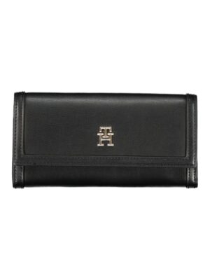 Tommy Hilfiger Elegant Black Dual-Compartment Wallet