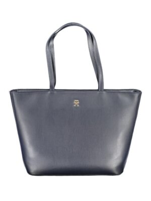 Tommy Hilfiger Blue Polyester Handbag