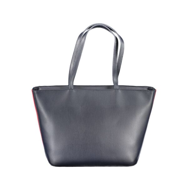 Tommy Hilfiger Blue Polyester Handbag - Image 2