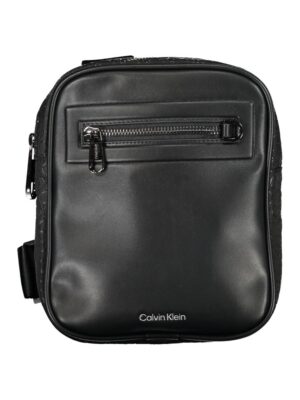 Calvin Klein Sleek Urban Shoulder Bag with Contrast Details