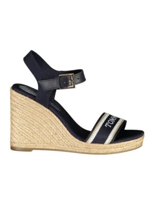 Tommy Hilfiger Blue Polyester Sandal