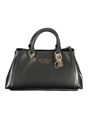 Guess Jeans Black Polyethylene Handbag