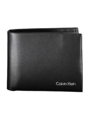 Calvin Klein Black Polyester Men Wallet