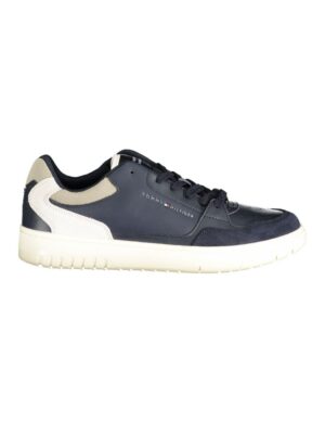 Tommy Hilfiger Blue Polyethylene Men Sneaker