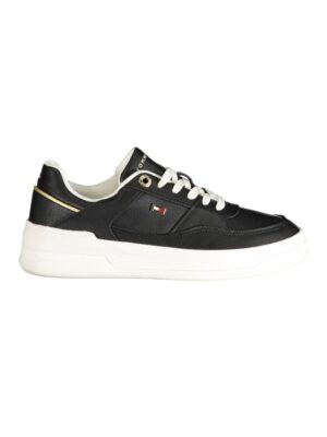 Tommy Hilfiger Black Polyethylene Women Sneaker