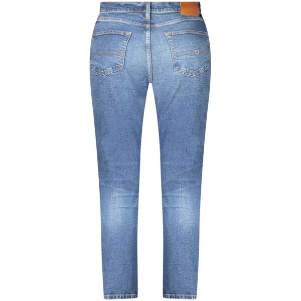 Tommy Hilfiger Blue Cotton Men Jeans - Image 2