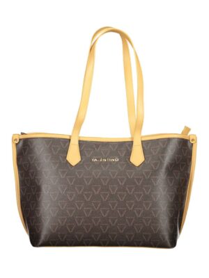 Valentino Bags Brown Polyethylene Handbag