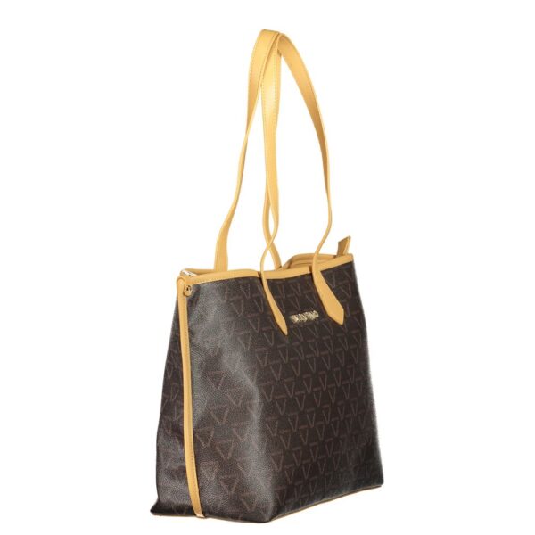 Valentino Bags Brown Polyethylene Handbag - Image 3