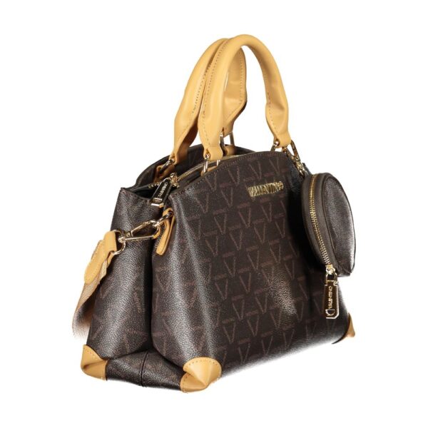 Valentino Bags Brown Polyethylene Handbag - Image 3