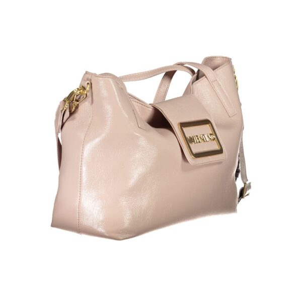 Valentino Bags Pink Polyethylene Women Handbag - Image 3