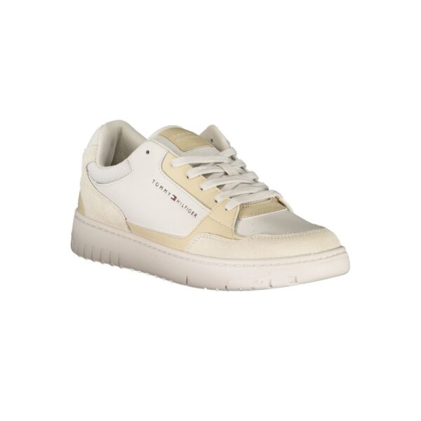 Tommy Hilfiger Beige Polyethylene Men Sneaker - Image 2