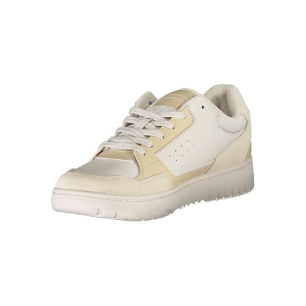 Tommy Hilfiger Beige Polyethylene Men Sneaker - Image 3