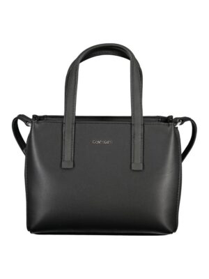 Calvin Klein Black Polyester Handbag