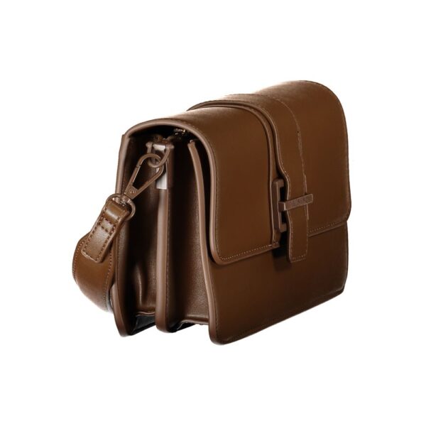 Valentino Bags Brown Polyethylene Women Handbag - Image 3