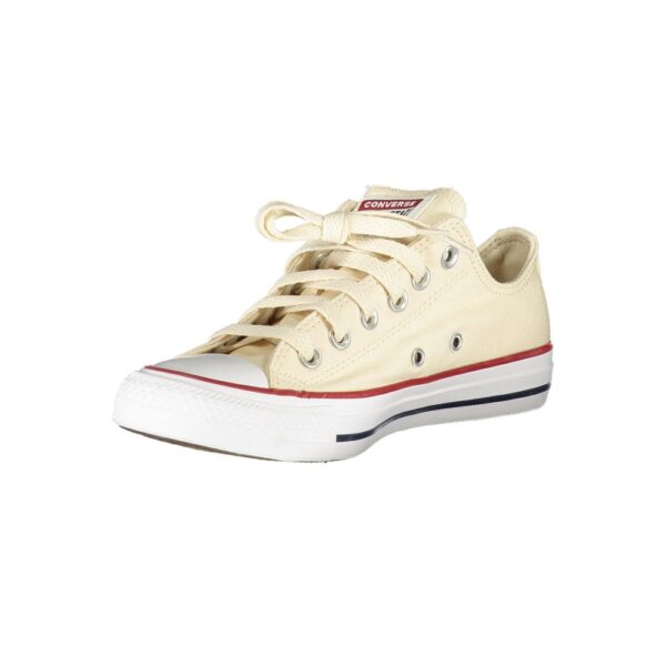 Converse Beige Cotton Women Sneaker - Image 3