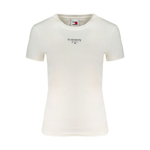 Tommy Hilfiger White Cotton Tops & T-Shirt