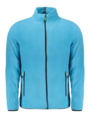 Norway 1963 Light Blue Polyester Men Sweater