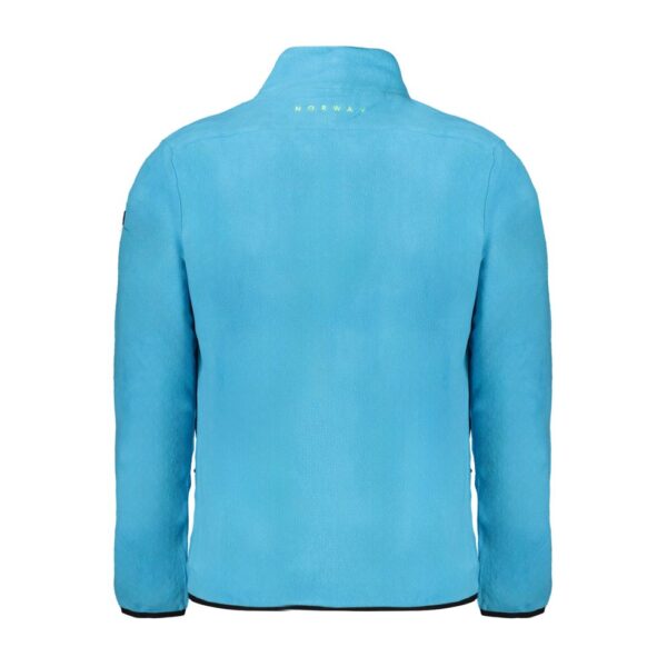 Norway 1963 Light Blue Polyester Men Sweater - Image 2