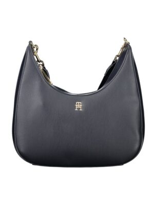 Tommy Hilfiger Blue Polyester Handbag