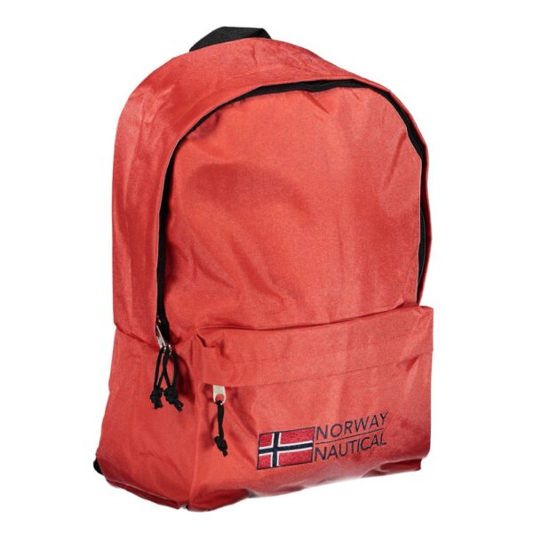 Norway 1963 Red Polyester Backpack - Image 3