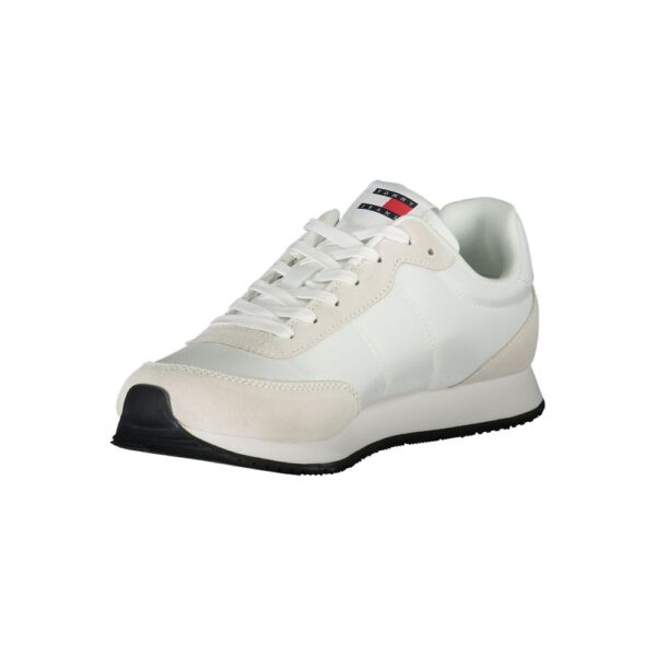 Tommy Hilfiger Sleek White Sneakers with Contrasting Details - Image 3