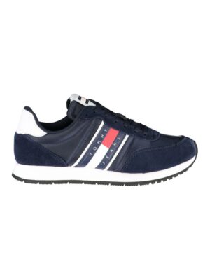 Tommy Hilfiger Blue Polyester Sneaker