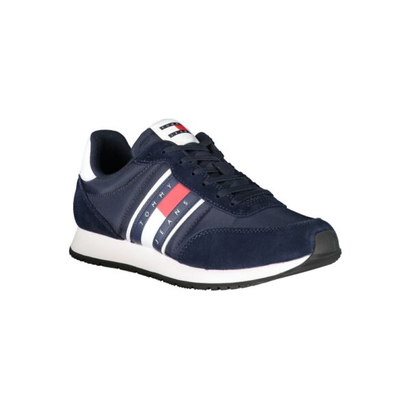 Tommy Hilfiger Blue Polyester Sneaker - Image 2