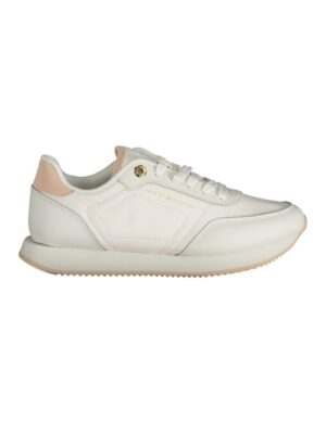 Tommy Hilfiger White Polyester Sneaker