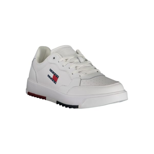 Tommy Hilfiger White Polyethylene Men Sneaker - Image 2