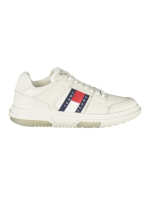 Tommy Hilfiger White Leather Women Sneaker