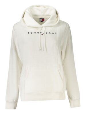 Tommy Hilfiger White Cotton Women Sweater