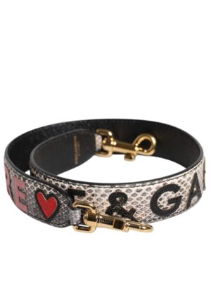 Dolce & Gabbana Multicolor DG AMORE Patch Bag Shoulder Strap
