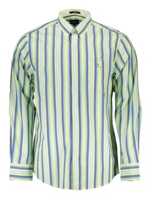 Gant Yellow Cotton Men Shirt