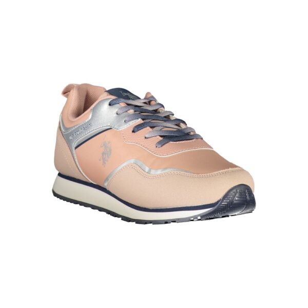 U.S. POLO ASSN. Pink Polyester Sneaker - Image 2