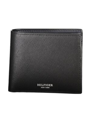 Tommy Hilfiger Black Leather Wallet