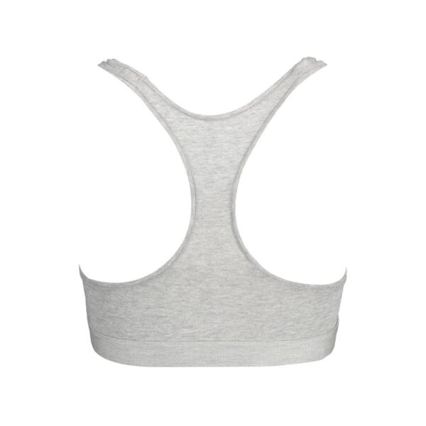 Tommy Hilfiger Gray Cotton Women Sports Bra - Image 2