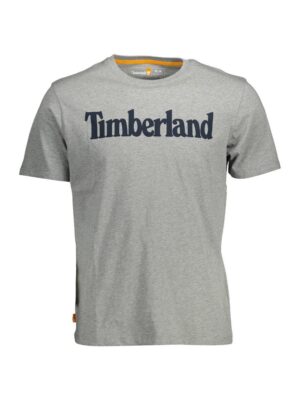 Timberland Brown Cotton Men T-Shirt