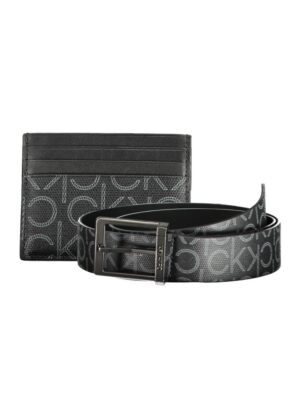 Calvin Klein Black Polyethylene Men Wallet