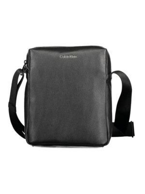Calvin Klein Black Polyester Men Shoulder Bag
