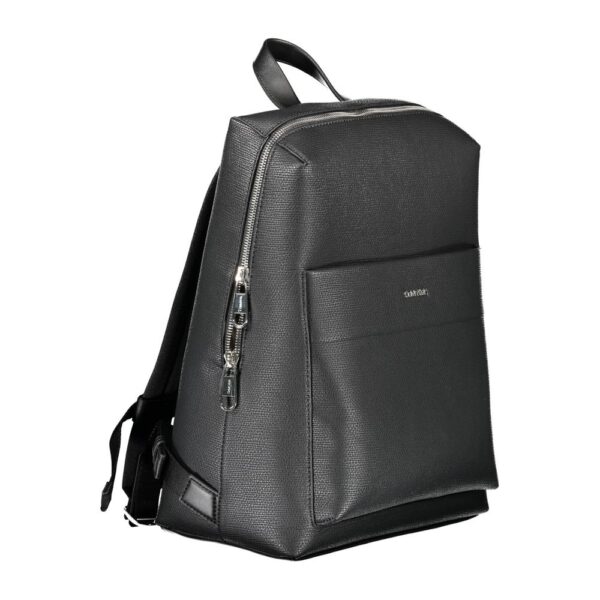 Calvin Klein Black Polyester Men Backpack - Image 3