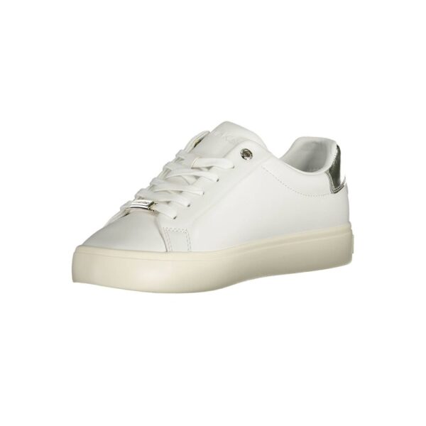 Calvin Klein White Leather Women Sneaker - Image 3